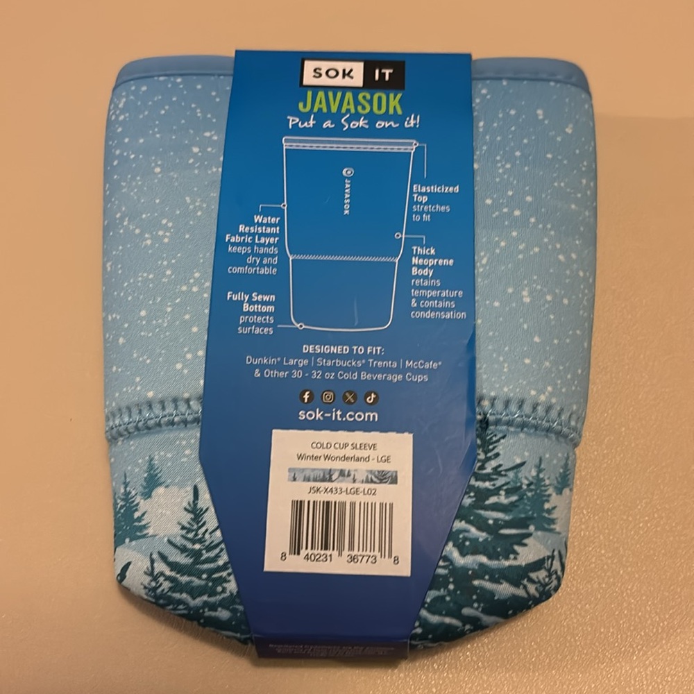 JavaSok Blue Beverage Cooler - Picture 2 of 5